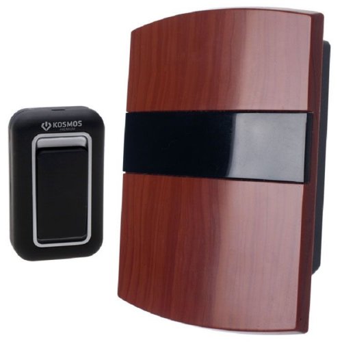 Звонок беспроводной аналоговый Космос (KOC 689) 25 мелодий темно коричневый  картинка 